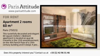 1 Bedroom Apartment for rent - Bir Hakeim, Paris - Ref. 3931