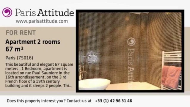 1 Bedroom Apartment for rent - La Muette, Paris - Ref. 8807