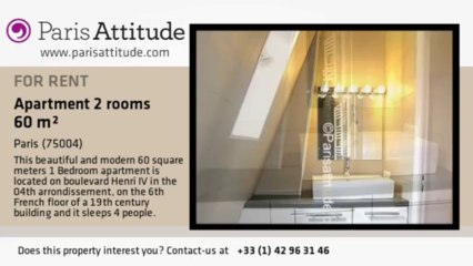 1 Bedroom Apartment for rent - Bastille, Paris - Ref. 2290