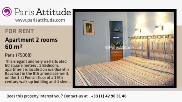 1 Bedroom Apartment for rent - Alma Marceau, Paris - Ref. 5308