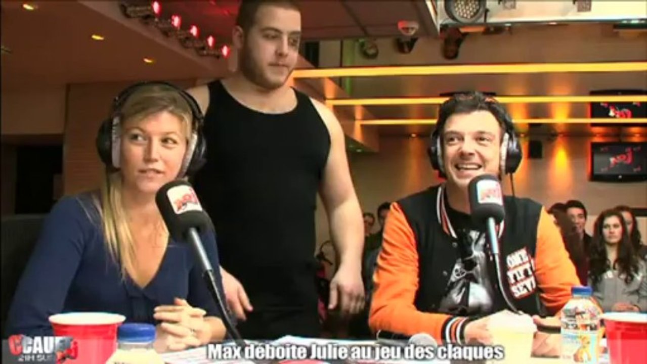 Max déboite Julie au jeu des claques - C'Cauet sur NRJ