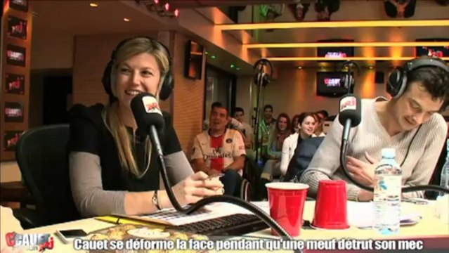 Cauet déformé pendant qu'elle détruit son mec - C'Cauet sur NRJ