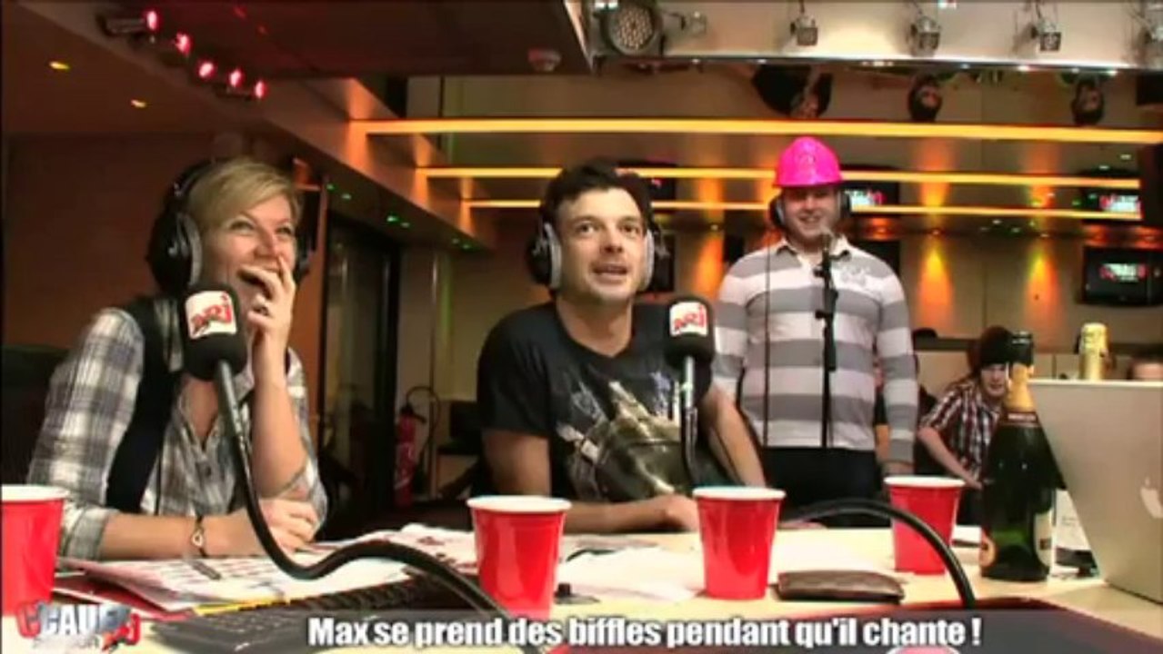 Max se prend des biffles en chantant - C'Cauet sur NRJ