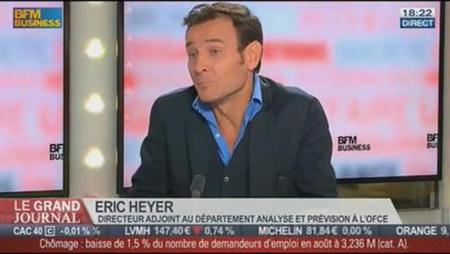 Éric Heyer, directeur adjoint au département analyse et prévision à l'OFCE, dans Le Grand Journal - 25/09 2/4