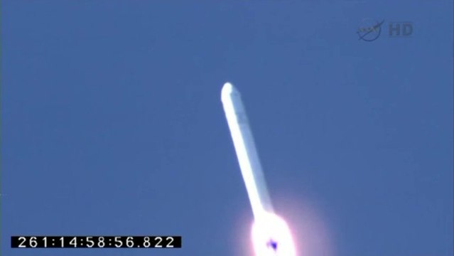 [Antares] Launch Replays of Antares Rocket with Inaugural Cygnus Spacecraft Heading to Space Station