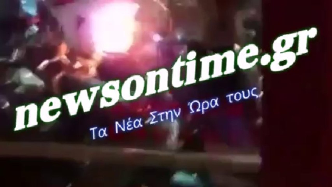 newsontime.gr - Επεισόδια στο αντιφασιστικό συλλαλητήριο