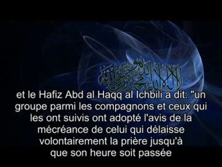 La priere et le jugement de celui qui la delaisse shaykh ahmad al-hazimi