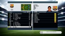FIFA 14 - Barcelona Player Ratings
