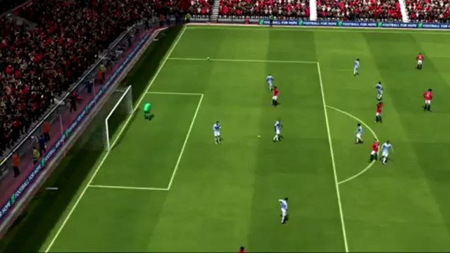 FIFA 14 Gameplay - Manchester United vs Manchester City