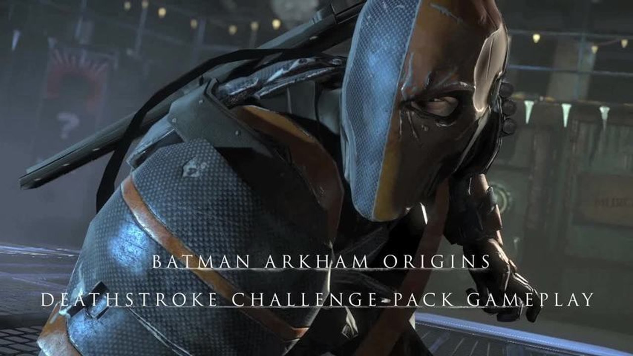 BATMAN: Arkham Origins | 'Deathstroke Challenge Pack' Gameplay-Trailer [DE]