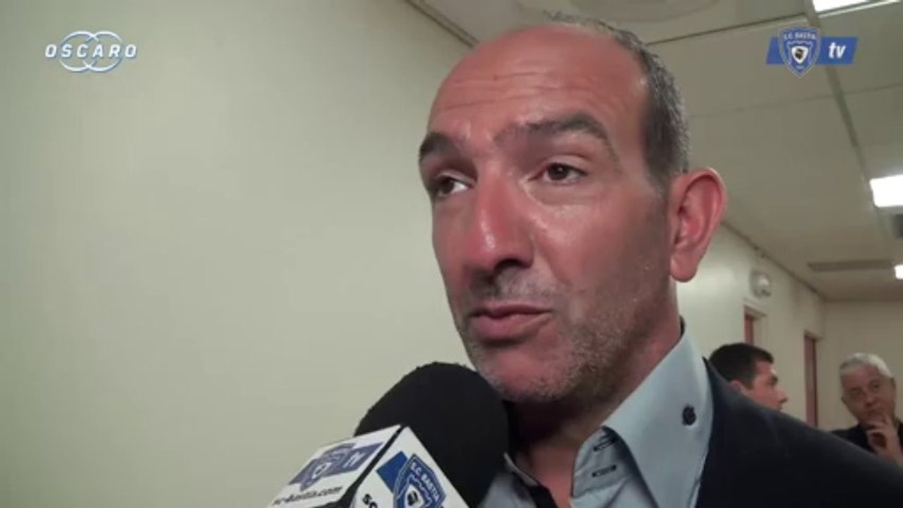 L1 / 2013-14 : Monaco 3-0 Bastia : réaction de PM Geronimi