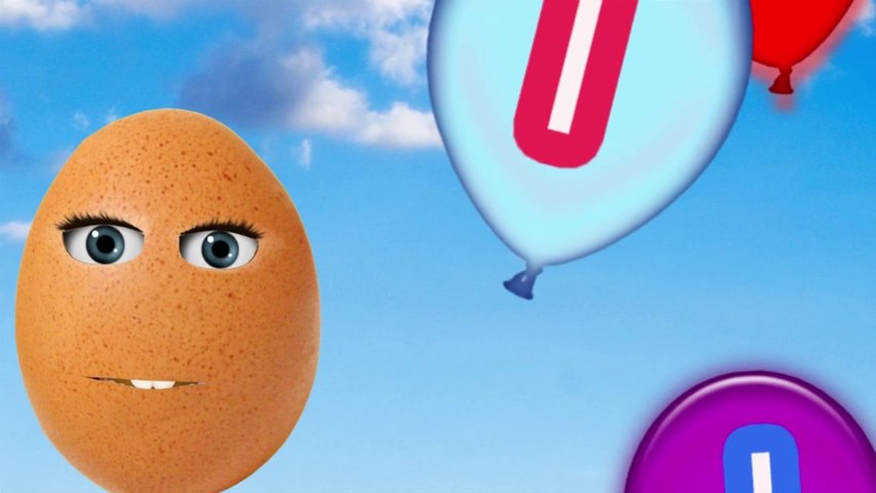 ABC Song Balloons (Egg)