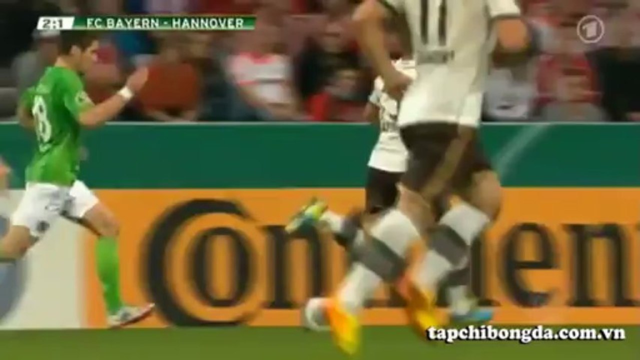 DFB Pokal: Bayern Munich 4-1 Hannover 96 (all goals - highlights - HD)