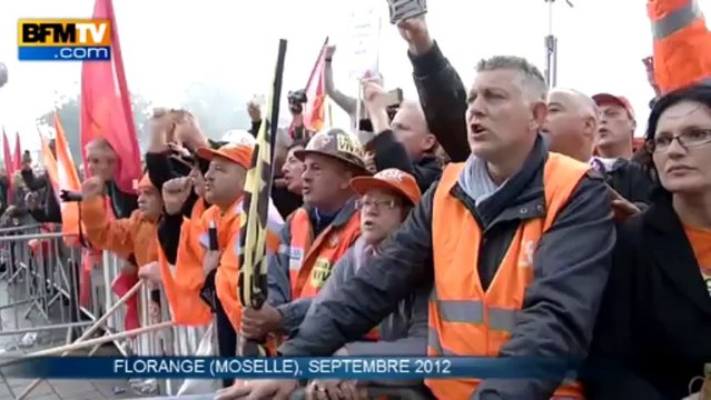 François Hollande de retour à Florange, un an après des promesses non tenues - 26/09