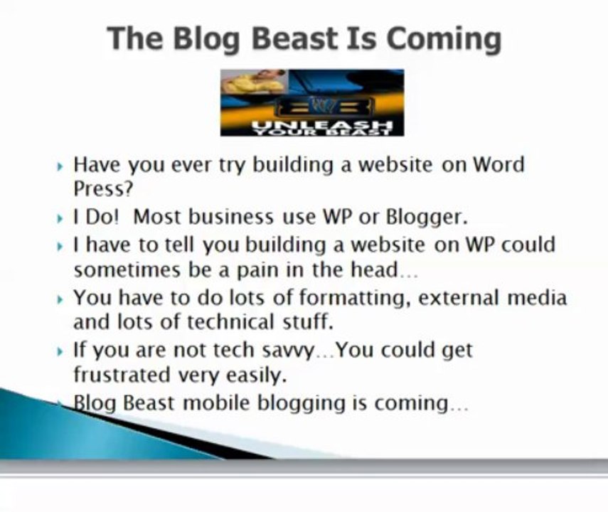 The Blog Beast Is Coming [AngelaMaynard]
