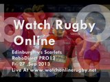 Watch Rugby Edinburgh vs Scarlets Live