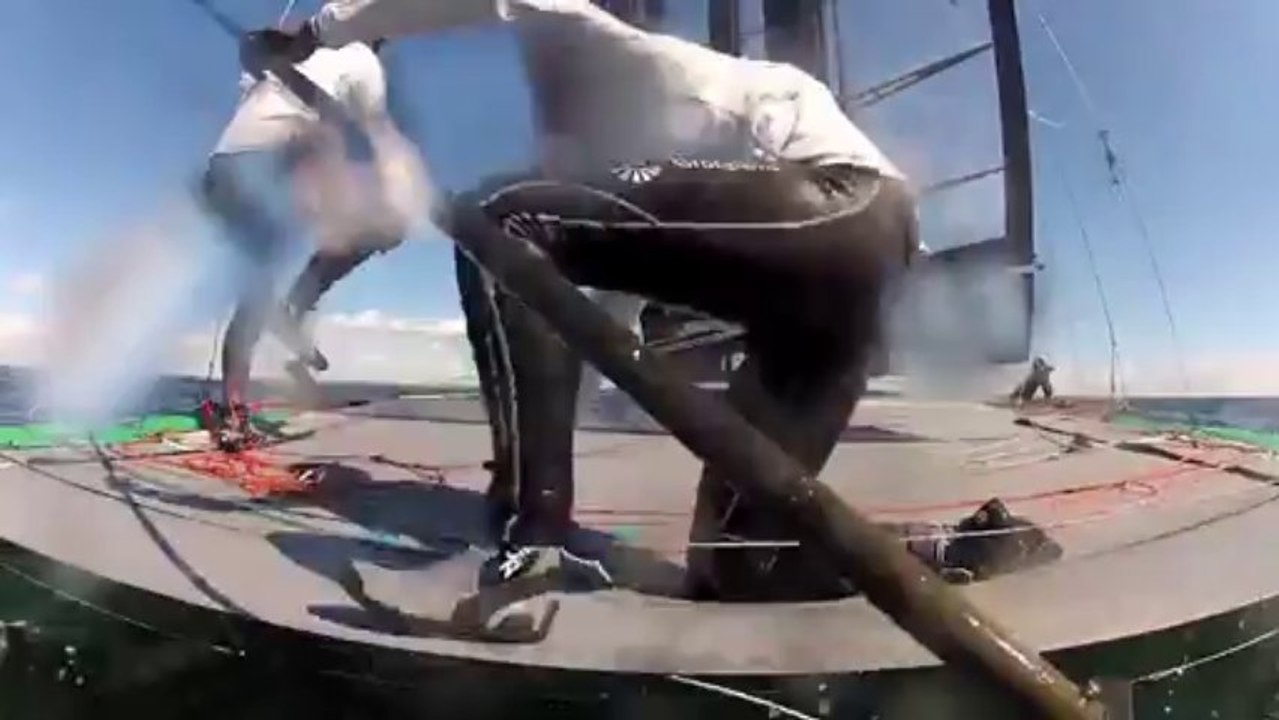 Petite Coupe de l'America - Groupama C dépasse toutes les espérances de l'équipe