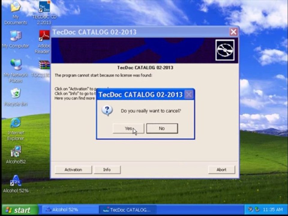 How to setup software for TEC.DOC EPC Spare Parts Catalogue 02/2013