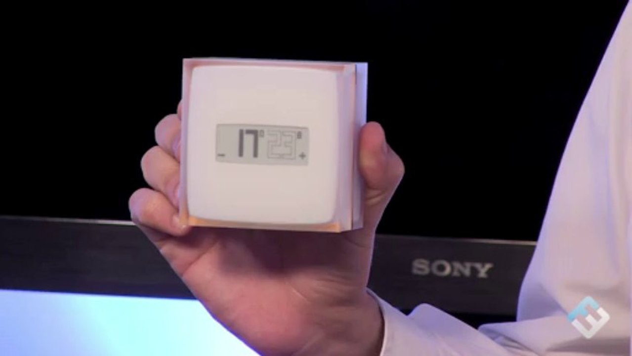 Démo exclusive du thermostat Netatmo et ITW de Frédéric Potter, CEO de Netatmo