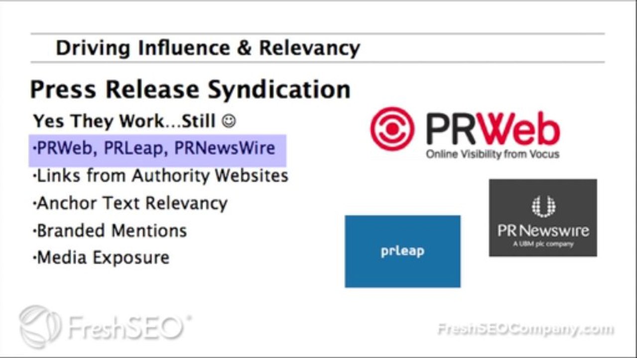 SEO Services | Press Release Syndication