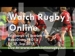 Watch Edinburgh vs Scarlets Live On Tv