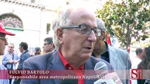 Napoli - Aumento tasse, i sindacati presidiano il Comune (25.09.13)