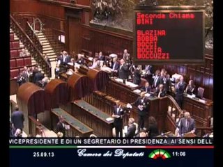 Roma - Camera - 17° Legislatura - 84° seduta (25.09.13)
