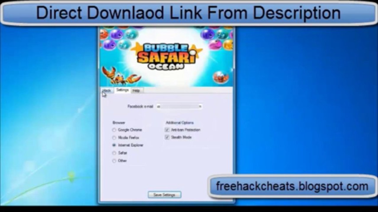 Bubble Safari Ocean Hack Tool 2013