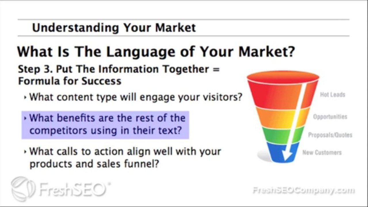 SEO Services | What Is The Language Of Your Market?