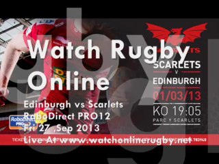 Watch Here Edinburgh vs Scarlets Online