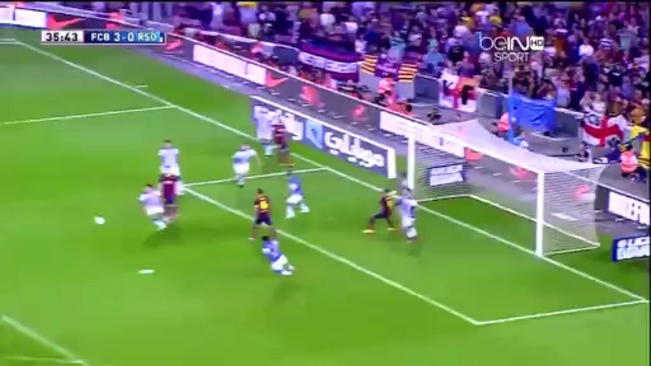 Amazing Tiki-Taka Against Real Sociedad 2013