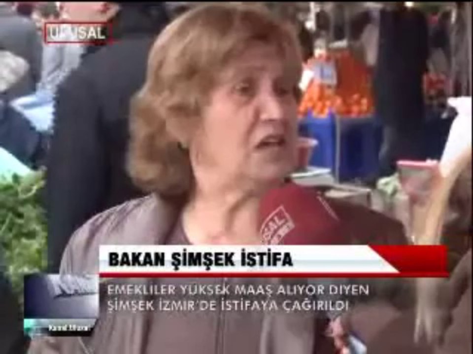 BAKAN ŞİMŞEK İSTİFA
