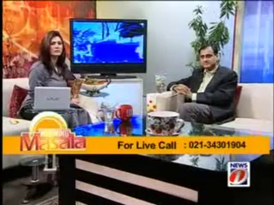 Tohfay.com CEO - Savera Nadeem Morning Masala at News1 - Appearance  1 - Part 2