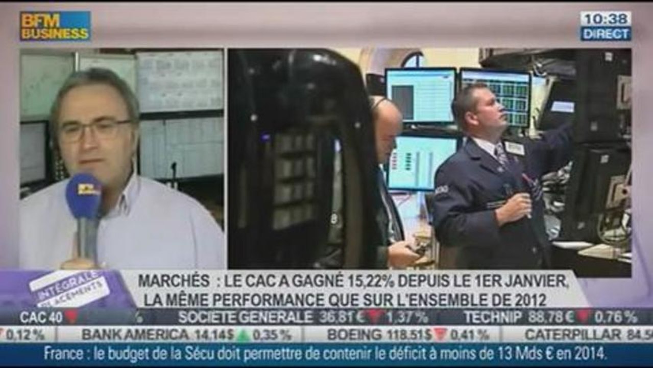 Le Match des traders : Gérard Sagnier VS Jean-Louis Cussac dans Intégrale Placements - 26/09