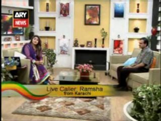 Tohfay.com CEO Mehdi Hasnain at Maya Khan Show "Bakhabar Savera" ART NEWS Part 2