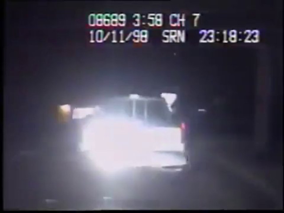 Car thief jumps from moving car