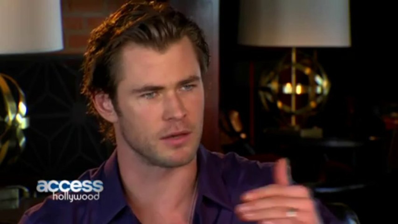 Chris Hemsworth Rush Access Hollywood interview