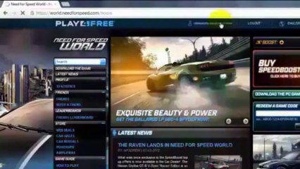 Need For Speed World Boost and money hacks 100% UNDETECTED
