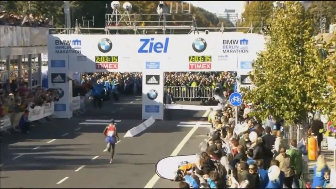 Wilson Kipsang : Nouveau record du monde au mar...