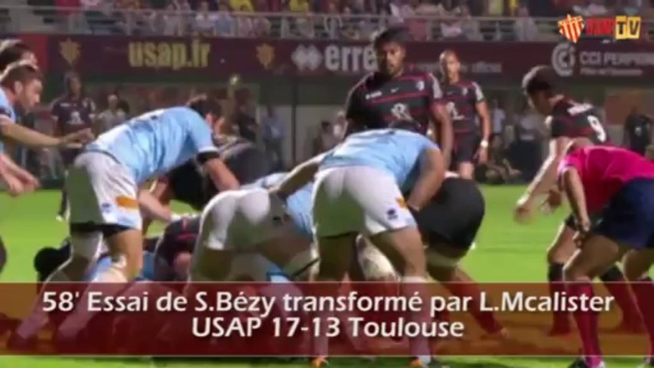 USAP vs Stade Toulousain : Le résumé