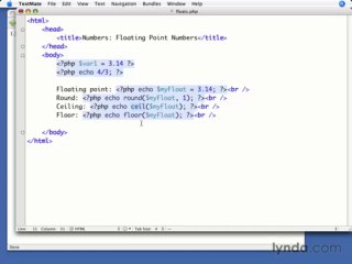 PHP Training - Floats - Part 13 - ViDHIPPo.Com