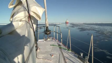 Clip Fin du passage du Nord Ouest © V.Hilaire/francetv nouvelles écritures/Thalassa/Tara Expéditions