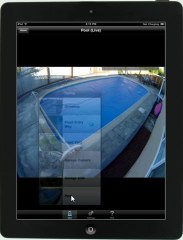 Outdoor Master Security Camera System with Night Vision iPad Vertical