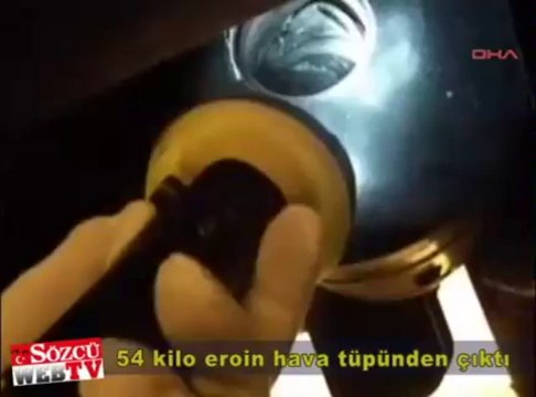 İpsala’da 54 kilo eroin