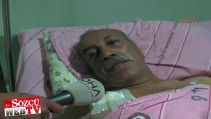 O anları anlattı: Alev topu üzerimize geldi