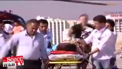 Yaralı askerler komşu illerdeki hastanelere gönderildi