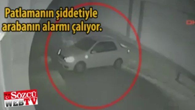 Güvenlik kameraları ‘o anları’ kaydetti