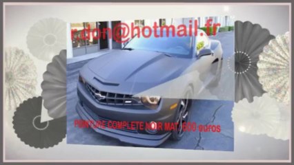 BMW Total covering blanc mat, gris mat, bleu mat, rouge mat,orange mat, peinture