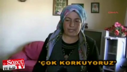 Yılanlı evin sakinleri korku içinde