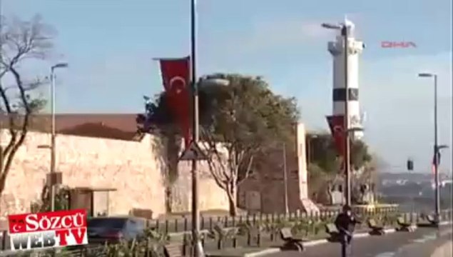 Deniz ulaşımına lodos engeli